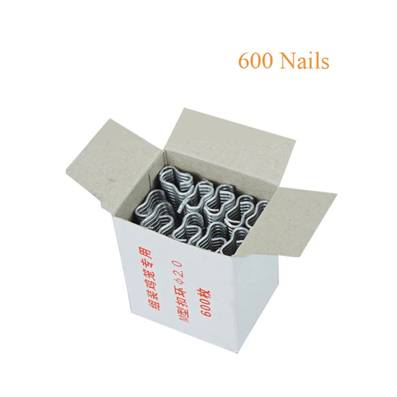 High Quality Poultry Cage Pliers Installation Clamp 600M Nails Animal wire Cages Repair Chicken Rabbit Cage Tools Tie Cage Clamp