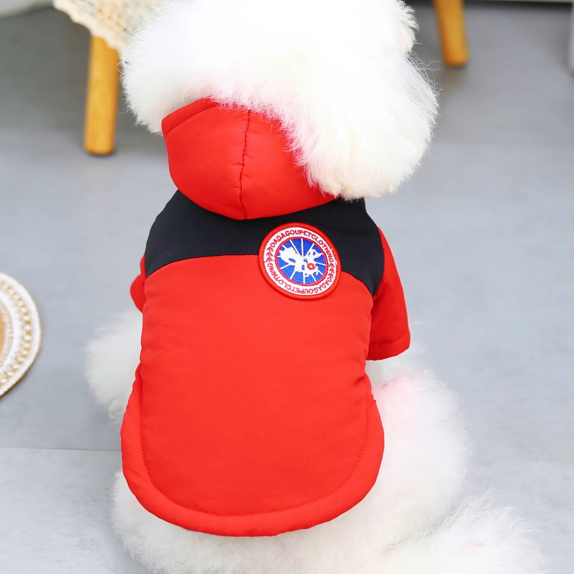 Pet Cats Dog Clothes Winter Warm Down Jacket For Small Dogs Cotton Chihuahua Hooded Clothes Dog Windproof Clothing Coat Apparel