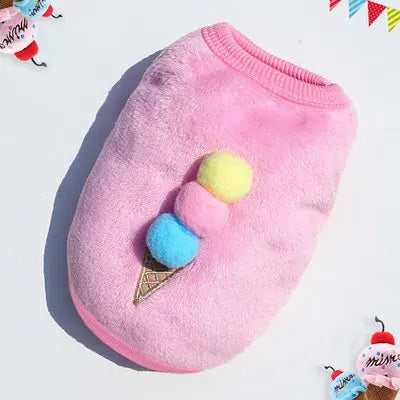 Pet Clothes Winter Warm Coats Vest Soft Fleece For Small Dogs Cats Girl Boys Chihuahua Yorkies Cute Transformation Outfit Xxs-XL - Play Paws Toys