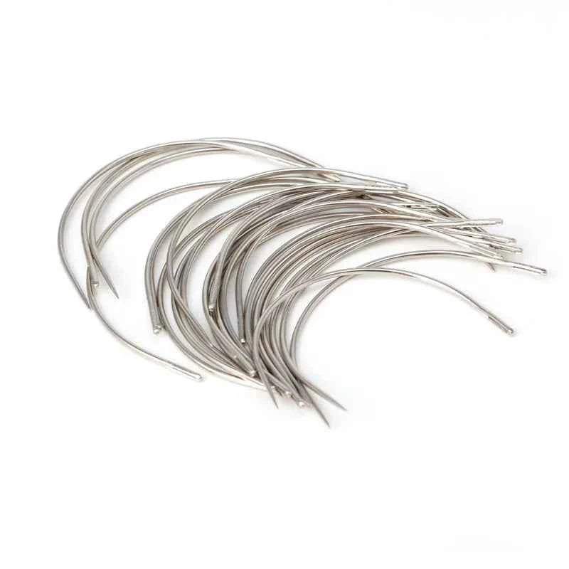 25pcs/set Curved Mattress Needles Hand Sewing Needle for Upholstery Household