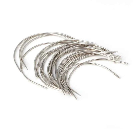 25pcs/set Curved Mattress Needles Hand Sewing Needle for Upholstery Household