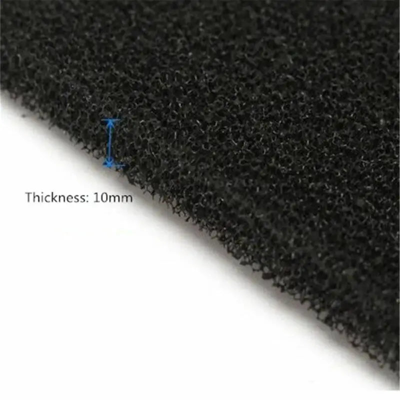 5/10/20Pcs Universal Black Activated Carbon Foam Sponge Air Filter Impregnated Sheet Pad Filter Sponge