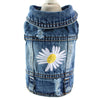 Stylish Cowboy Dog Jacket Spring Denim Dog Clothes Vest Puppy Clothing for Dogs Chihuahua Yorkies Casual Jeans Pet Coat Costumes