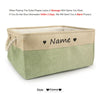 Personalized Dog Toy Basket Free Print Pet Storage Box Cat DIY Custom Name Toys Clothes Accessories Organize Storage