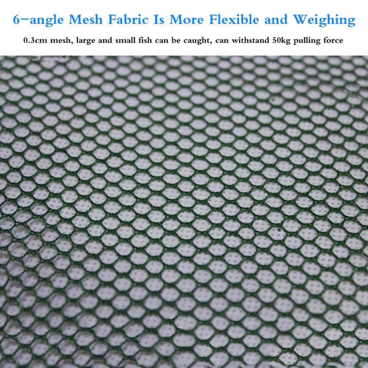 High Strength 4-28 Holes Automatic Hand Fishing Net Shrimp Cage Fish Trap Cast Nets Cast Fold Crab Fishing Network Outdoor Net