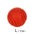 HOOPET Dog Toy Rubber Ball Bite-resistant Ball Toy for Dogs Puppy Teddy Pitbull Red Color Solid Ball S-XL Pet Supplies