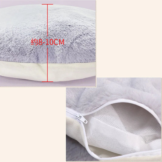 HOOPET Cat Bed House Soft Plush Kennel Puppy Cushion Small Dogs Cats Nest Winter Warm Sleeping Pet Dog Bed Pet Mat Supplies - Play Paws Toys