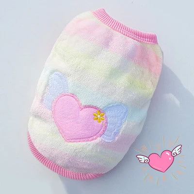 Pet Clothes Winter Warm Coats Vest Soft Fleece For Small Dogs Cats Girl Boys Chihuahua Yorkies Cute Transformation Outfit Xxs-XL - Play Paws Toys