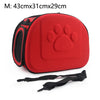 Travel Pet Bag Cat Flower Carriers Bags Breathable Pink Folding Small Dog Outdoor Shoulder Bag Folding Cats Carrying - Play Paws Toys