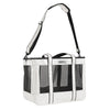 EDENPETZ Breathable Pet Dog Cat Carrier Mesh Leather Fashion Large Travel Puppy Kitty Carry Bag Shoulder Handbag - Play Paws Toys