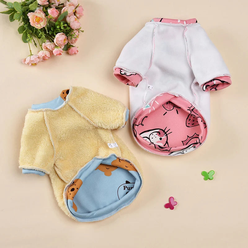 Sweet Pet Clothes for Cats Winter Warm Cat Costume Katten Gotas Kedi Sphynx Hoodie Sweater Puppy Dog Clothing mascotas Products - Play Paws Toys