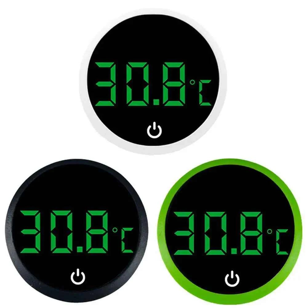 Aquarium Self-Adhesive Thermometer Lcd Digital Fish Tank Mini Thermometers Large Screen Monitor Terrarium Temperature Meter