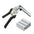 Farm Hog Ring Plier Tool M Clips Staples Chicken Hamster Bird Rabbit Mesh Cage Wire Fencing Caged Clamp Poultry Animal Supplies