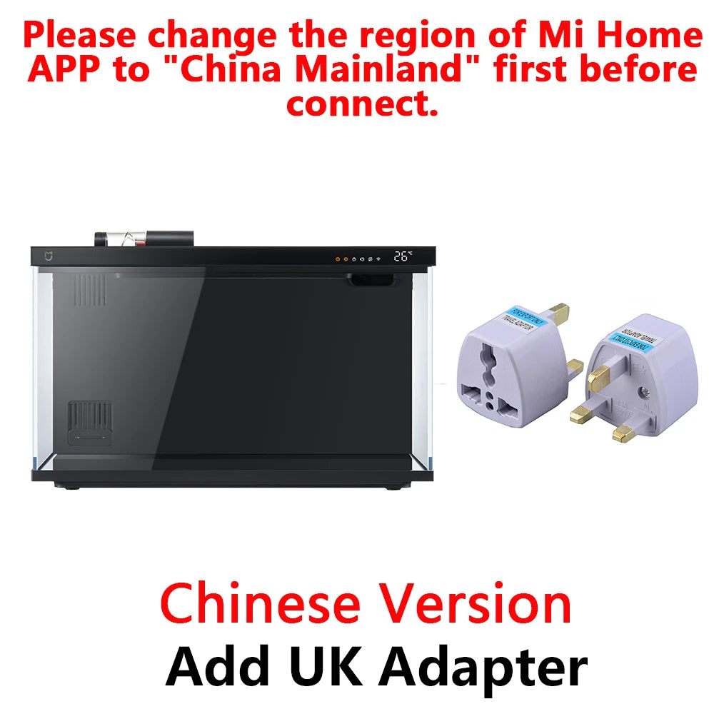 NEW MIJIA Smart Fish Tank MYG100 Work With Mijia APP Mobile Controlled Remote Feeding Smart Lighting System Light Aquarium CN
