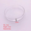 Glass Aquarium Feeder Tube Dish Transparent Fish Tank Shrimp Snail Food Feeder Bowl Aquarium Feeding Accessories Shrimp Feeders