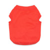 Soft Cotton Blank Dog Shirt, Breathable Spring Summer Pet Apparel, Lightweight Plain Dog T Shirt for Small to Large Dogs