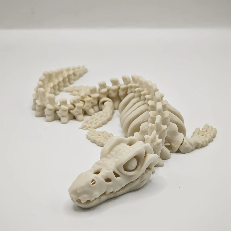 Aquatic Landscape Simulation Skull Dinosaur Skeleton Aquarium Decoration dinosaur Skeleton Resin Reptile Fish tank Decor 20/28cm