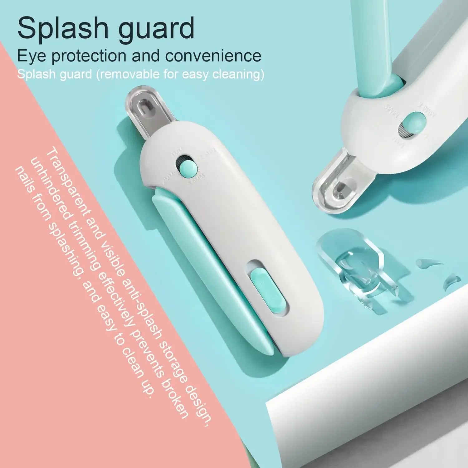 Pet Cat Dog Nail Clipper Cutter Adjustable Hole with Nail File To Avoid Excessive Cutting Professional Grooming Tool