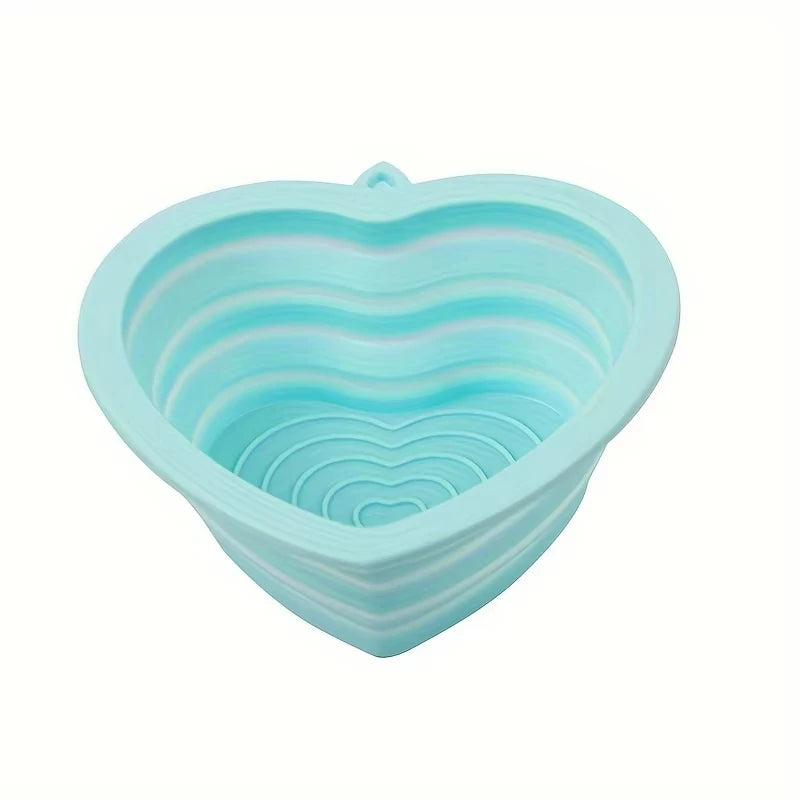 1Pcs Collapsible Silicone Pet Bowl for Dogs & Cats-Portable,Foldable Travel Pets Dish for Food & Water Pet Feeding Supplies