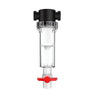 1/2 3/4 Female Thread Aquarium Feces Separator Precision Filtration Efficient Separation Fish Waste Collector High Flow Rate