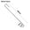 Aquarium CO2 diffuser stainless steel atomizer, ceramic disc CO2 atomizer for CO2 regulator generator, growth of aquatic plants