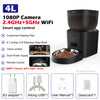 Furpipi 8L Smart Automatic Cat Feeders with 1080P HD Camera 5G WiFi Pet Feeder Tuya APP Control Smart Dog Cat Kibble Dispenser