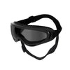 Pet Goggles Adjustable Anti UV Glare Windproof Sunglasses for Dogs Outdoor Hiking Running Beach All Breeds Eye Protection Black