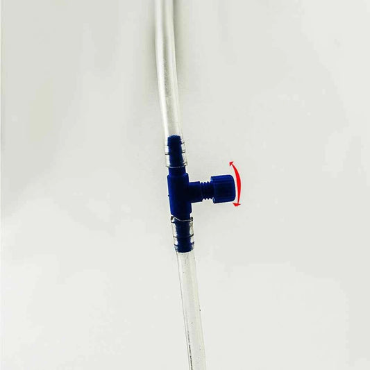 5/10pcs Fish Tank Air Line Flow Control Regulator Valve Aquarium Air Regulating Valve Switch Oxygen Pipe Tee Joint For 4mm Airli