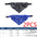 Dog Cat Neck Decor Adjustable Triangular Bandage for Pet Washable Scarf Bandana Collar Bibs Cat  Birthday Party Dress Up GWFD02