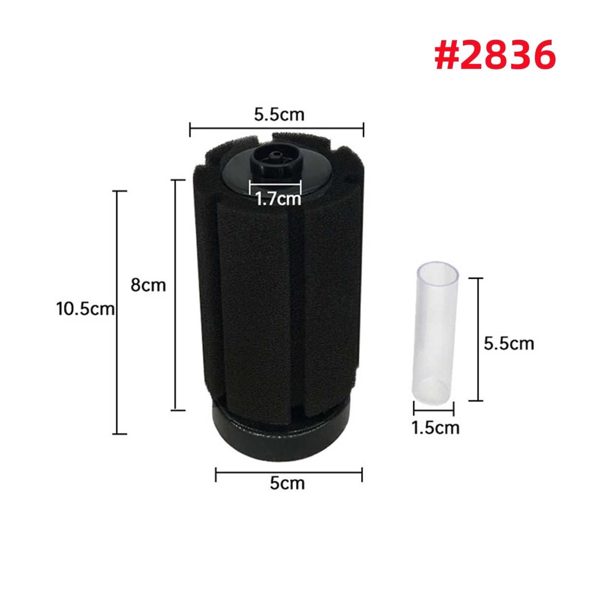5 Sizes Aquarium Fish Tank Air Pump Bio Sponge Filter&Replaceable Biochemical Cotton Filtration Oxygenation Bacteria Cultivation