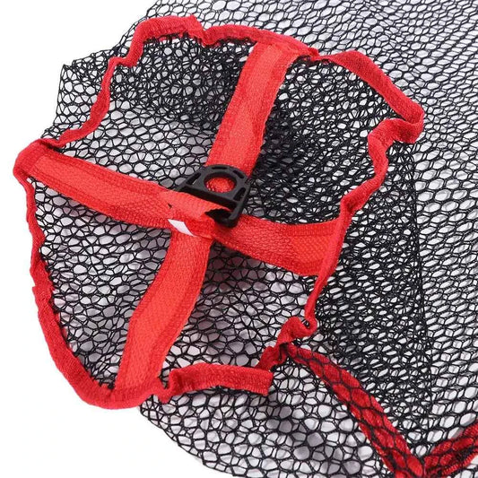 Drawstring Fishing Mesh Bag Fish Protection Fishing Basket Live Fish Net Pocket Thickening Bundle Mouth Fishing Net Cage