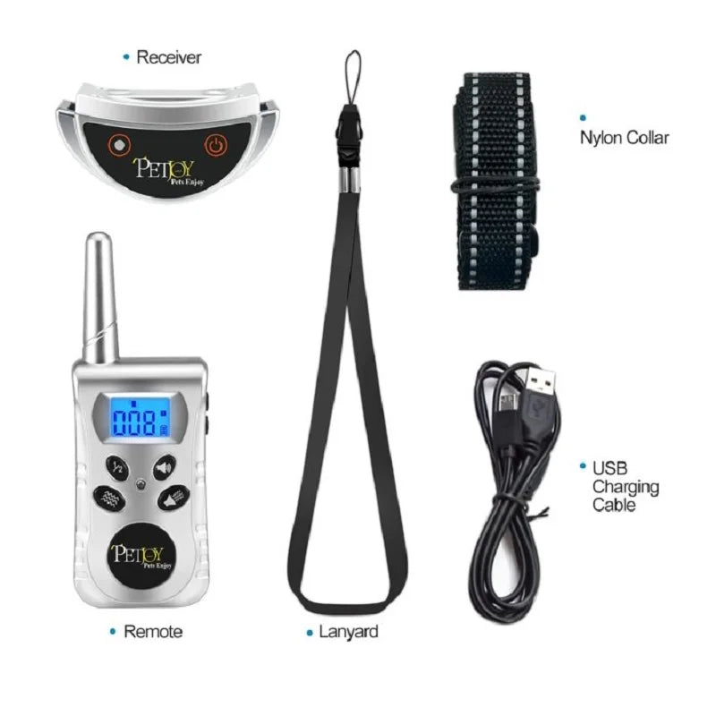 Cat Training Collar,Cat Anti Meow Collar,No Shock Bark Collar,Vibration Collar for Deaf Dogs,Beep Vibration Mode IPX7 Waterproof