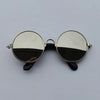 Lovely Vintage Round Cat Sunglasses Reflection Eye wear glasses For Small Dog Cat Pet Photos Pet Products Props Accessories