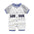 Baby jumpsuit summer thin baby robe short-sleeved cotton romper newborn baby clothes