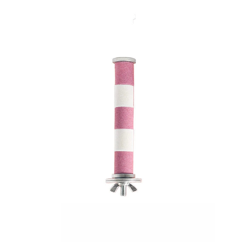 20/15/12CM Pet Parrot Bird Claw Beak Grinding Perches Stand Rack Claw Grinding Stick Cage Pigeon Accessories