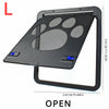 Pet Door Outdoor Dogs Cats Window Gate House Enter Freely Fashion Pretty Garden New Safe Lockable Screen Easy Install  Dog Gate - Play Paws Toys