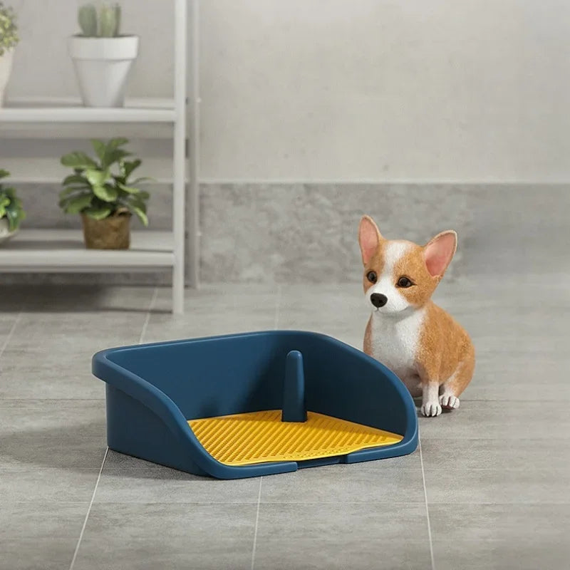 Large Size Dog Training Toilet Litter Box Pet Toilet for Dog Portable Dog Training Toilet Puppy Pad Holder Tray Indoor Dog Potty
