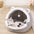 Pet Tent Cave Bed for Cats Small Dogs Self-Warming Cat Tent Bed Cat Hut Comfortable Pet Sleeping Bed Foldable Removable Washable - Play Paws Toys