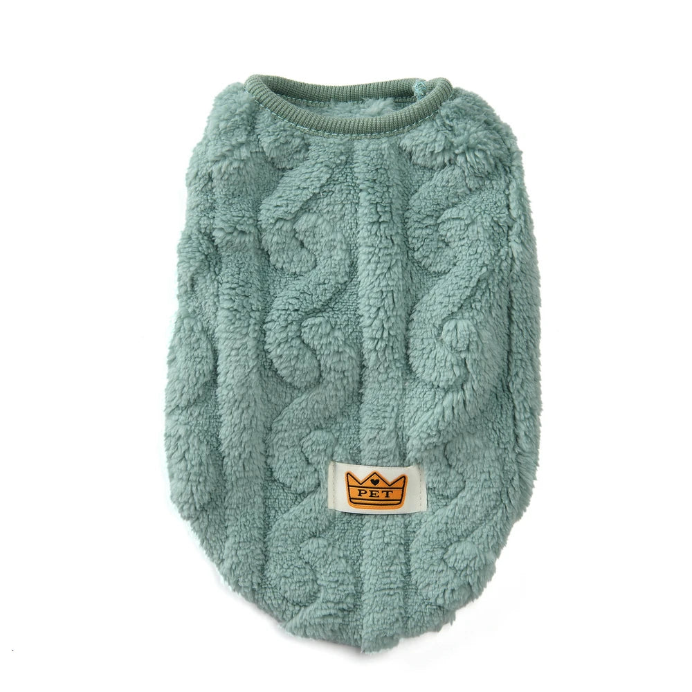 Soft Cat Clothes For Small Medium Dog Cats Sphynx Fleece Pullover Sweatshirt Autumn Winter Warm Puppy Kitten Coat Pet Costume - Play Paws Toys