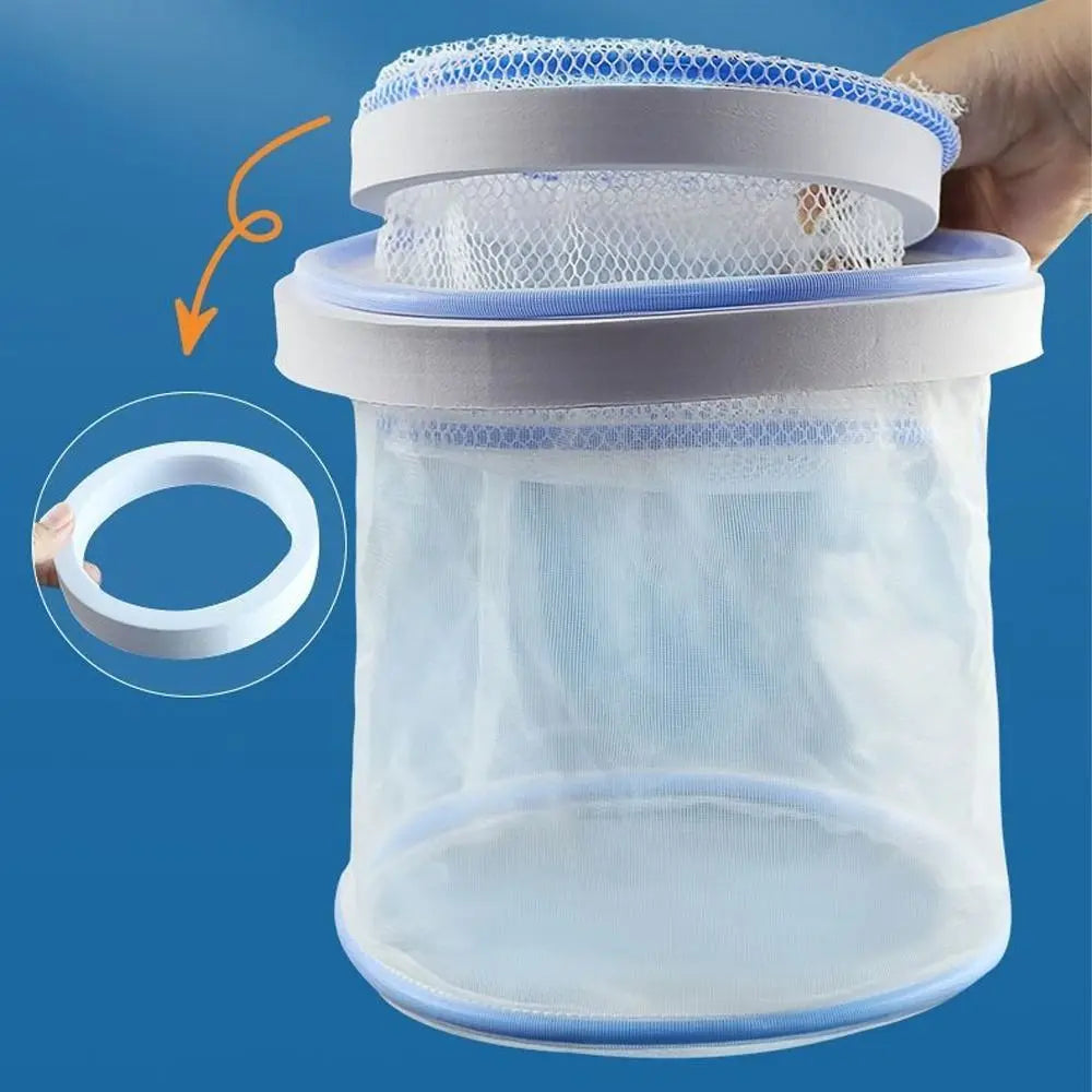 Ventilated Guppy Breeding Net Permeable Nylon Floating Fish Net Portable Fish Tank Isolation Box Home Aquarium