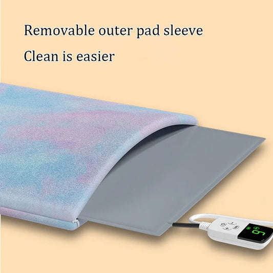 Waterproof Pet Heating Pad Electric Blanket Dog Cat Winter Warmer Pad Adjustable Temperature Dog Mattress US/UK/EU - Play Paws Toys