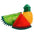 Pet Cooling Chew Toy Reusable Dog Cat Toy Teething Summer Cooling Pineapple Ice Frozen Fruit Shape Toys for Small Medium Dogs