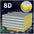 12D 8D Aquarium Filter Bio Sponge Fish Tank Filter Media No Glue Foam Cotton Skimmer Aquarium Accessories Water Filtration