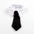 Funny Pet Cat Hat Gentleman's Hat Beret Tie Bathing Blood Gangster Handsome Cosplay Photo Prop Pet Halloween Costume