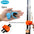2Pcs Quick-Attach Fishing Rod Clip, Tool-Free One Hand Holder Secure Grip for Freshwater Rods Tackle Organizer