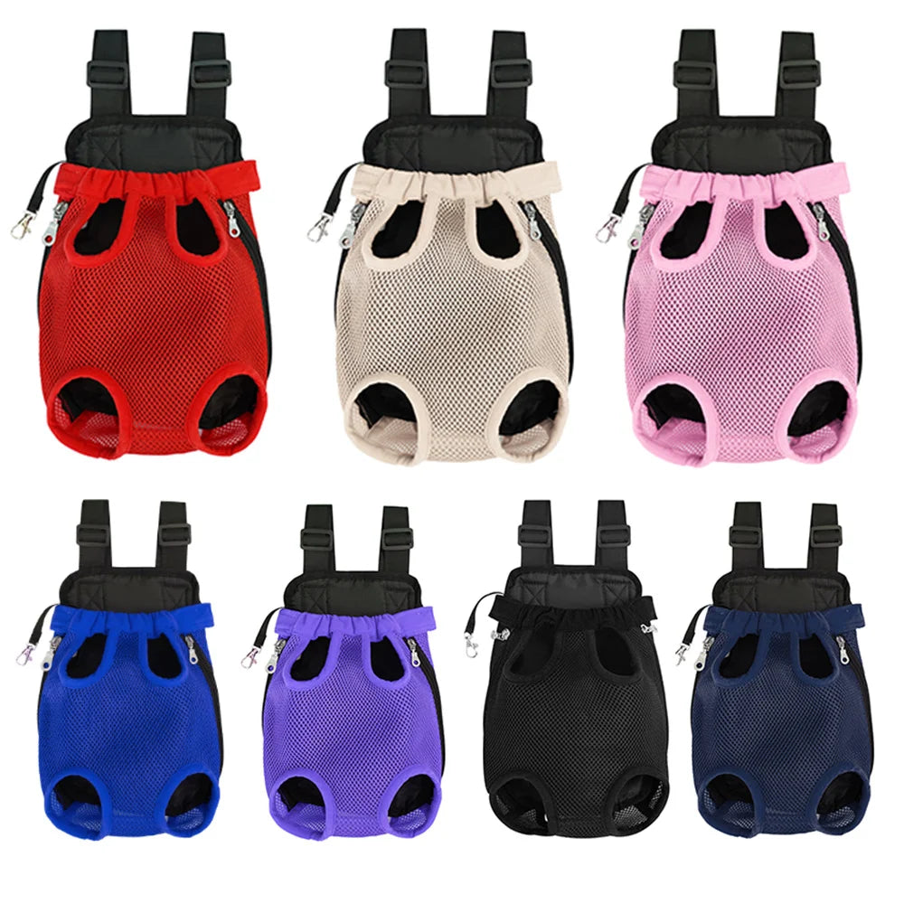 Adjustable Cat Carrier Bag Pet Double Shoulder Backpack Portable Bag Outdoor Travel Camping Hiking Cat Bag Dog Bag - Play Paws Toys
