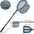 Retractable Landing Net Folding 1.9m/1.5m/1.3m Telescopic Fishing Net Outdoor Sea Mesh Portable Hand Dip Net For Carp Fly Fun