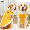 1.5-25kg Flannel Dogs Clothes Winter Warm Sweater Pet Clothing Golden Retriever Dog Coats Sweatshirt Pets Puppy Pullover Vest