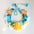 Hand-knitted Pet Collar Cat Decorative Collar Knitted Cute Dog Scarf Bib Saliva Towel Rabbit Decoration