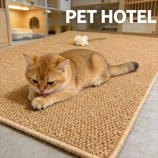 2026 1pc Cat Scratching Mat Sisal Like Wear Resistant Non Slip Stable For All Seasons Grinding Claw cat scratch